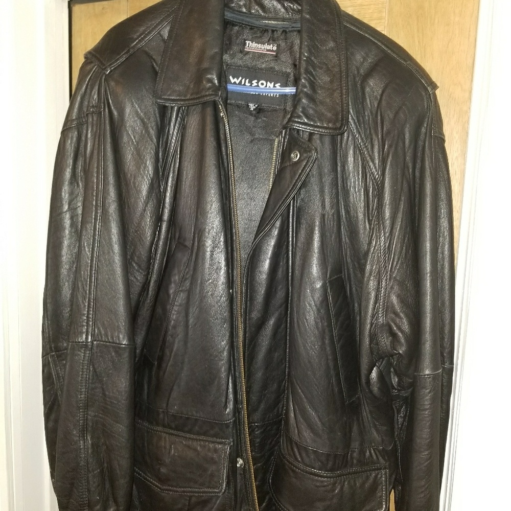 Leather jacket